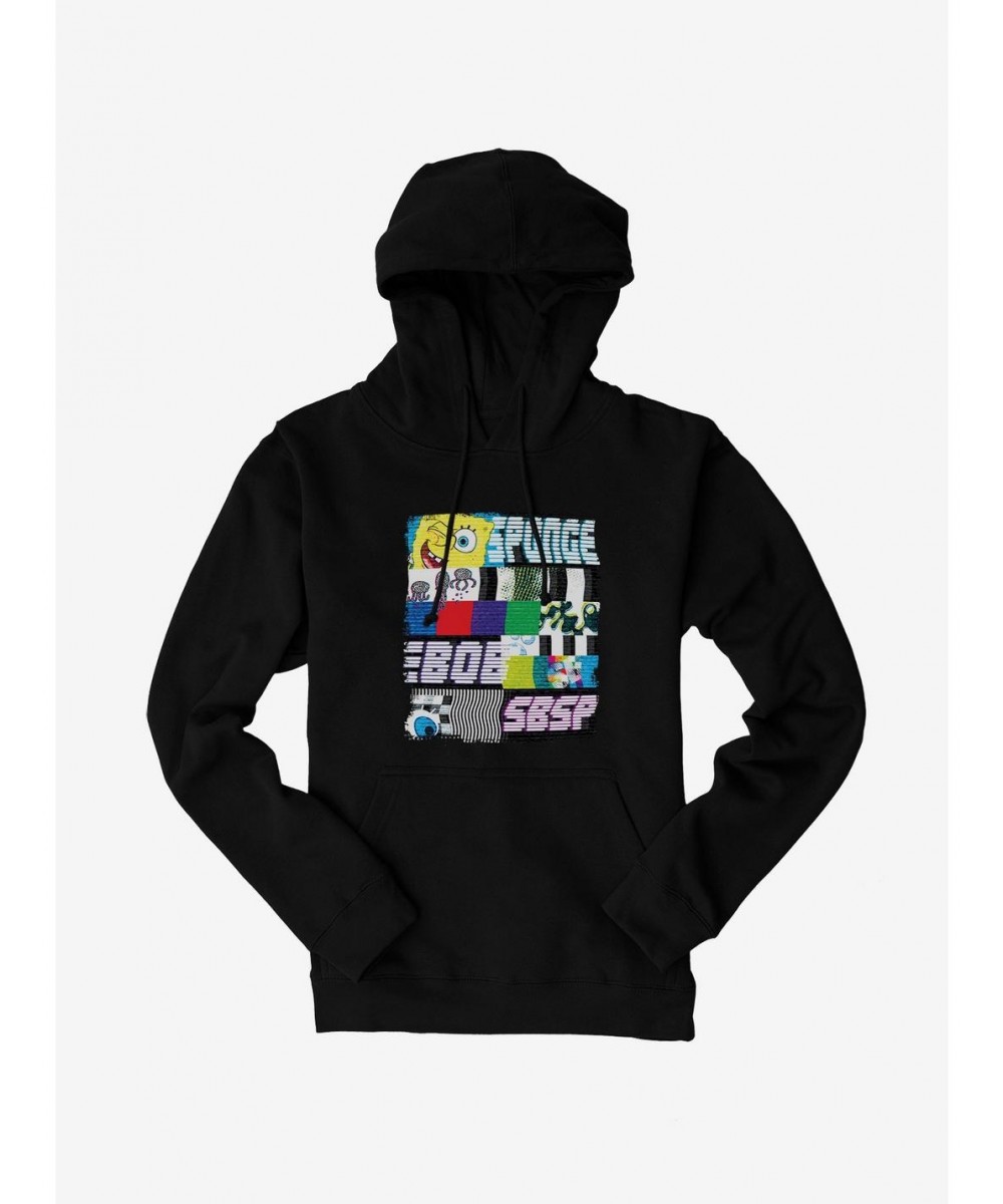 Absolute Discount SpongeBob SquarePants SBSP Television Screen Hoodie $17.60 Hoodies