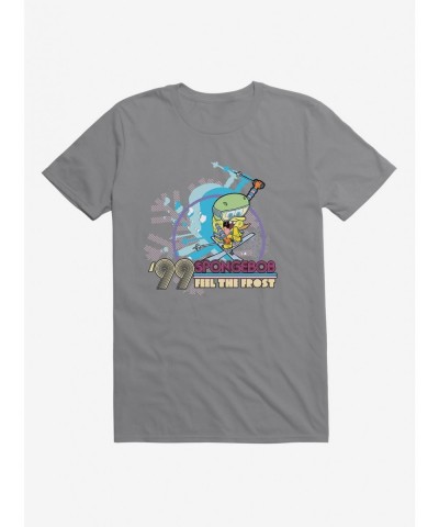 Absolute Discount SpongeBob SquarePants '99 SpongeBob Feel Frost T-Shirt $6.88 T-Shirts