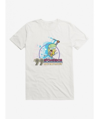 Absolute Discount SpongeBob SquarePants '99 SpongeBob Feel Frost T-Shirt $6.88 T-Shirts