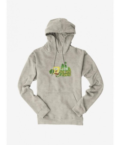 Fashion SpongeBob SquarePants Luck Of The Square Pants Hoodie $15.26 Hoodies