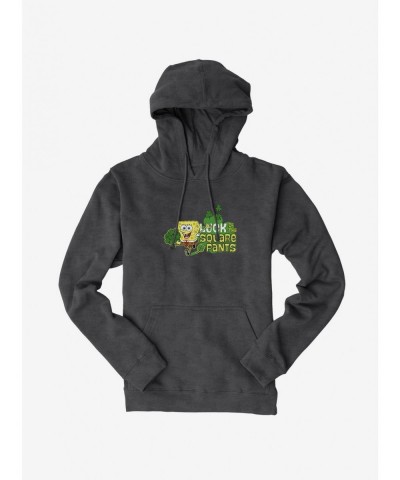 Fashion SpongeBob SquarePants Luck Of The Square Pants Hoodie $15.26 Hoodies