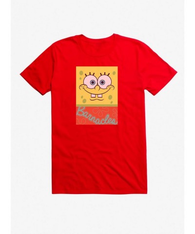 Hot Selling Spongebob Squarepants Barnacles Square T-Shirt $7.84 T-Shirts