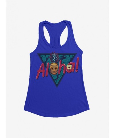 Limited Time Special SpongeBob SquarePants Aloha Girls Tank $8.76 Tanks