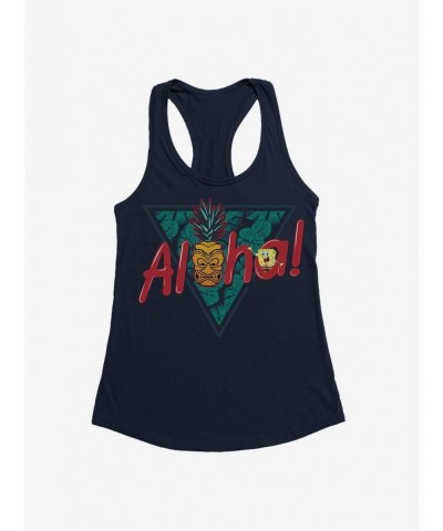 Limited Time Special SpongeBob SquarePants Aloha Girls Tank $8.76 Tanks