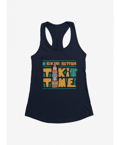 Premium SpongeBob SquarePants Totem Pole Tiki Time Girls Tank $8.37 Tanks