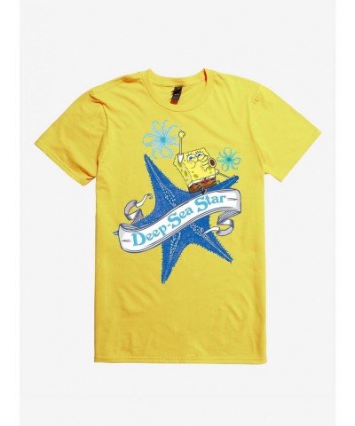 Absolute Discount SpongeBob SquarePants Starfish Deep Sea Star T-Shirt $7.65 T-Shirts