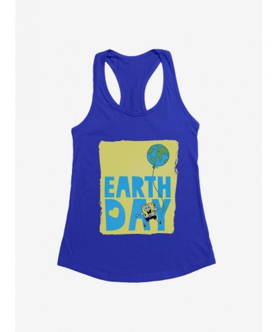 High Quality SpongeBob SquarePants Earth Day Balloon Girls Tank $6.77 Tanks