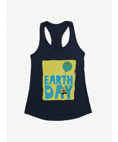 High Quality SpongeBob SquarePants Earth Day Balloon Girls Tank $6.77 Tanks