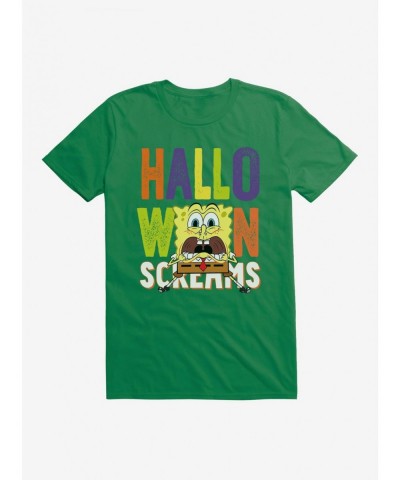 Sale Item SpongeBob SquarePants Halloween Screams Solo T-Shirt $7.84 T-Shirts