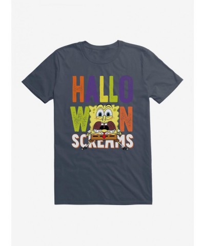 Sale Item SpongeBob SquarePants Halloween Screams Solo T-Shirt $7.84 T-Shirts