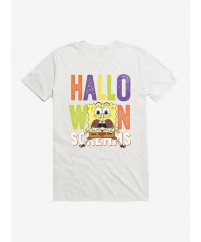 Sale Item SpongeBob SquarePants Halloween Screams Solo T-Shirt $7.84 T-Shirts