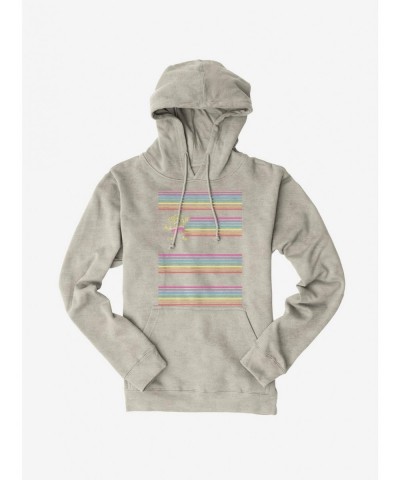 High Quality SpongeBob SquarePants Neon Rainbow Lines Hoodie $17.60 Hoodies