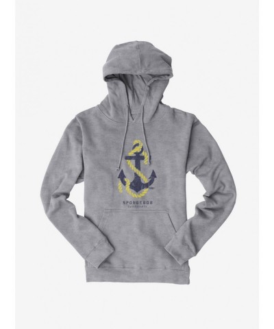 Unique SpongeBob SquarePants Anchor Icon Hoodie $17.24 Hoodies