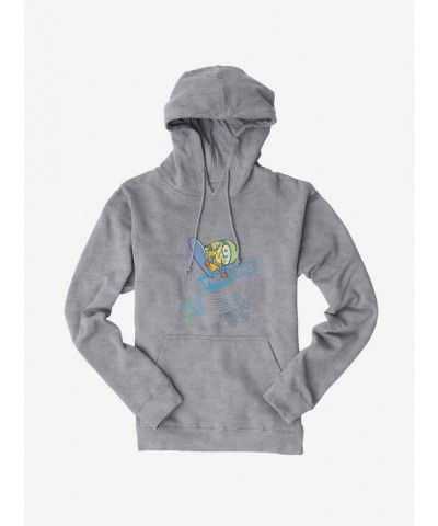 Exclusive SpongeBob SquarePants Snowboard Tricks Hoodie $13.29 Hoodies