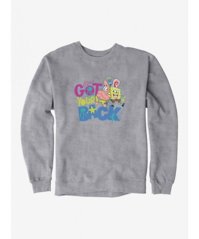 Cheap Sale SpongeBob SquarePants Got Your Back Sweatshirt $14.46 Sweatshirts