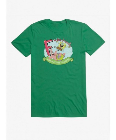 Pre-sale Discount Spongebob Squarepants F Is For Friends T-Shirt $9.18 T-Shirts