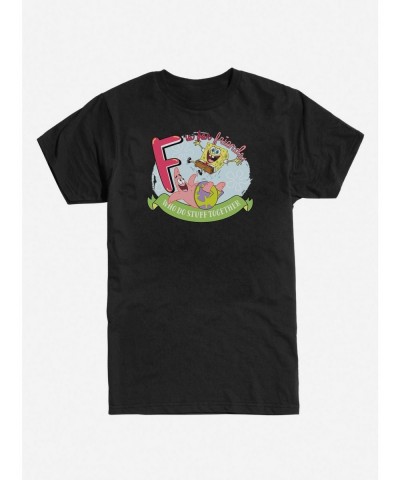 Pre-sale Discount Spongebob Squarepants F Is For Friends T-Shirt $9.18 T-Shirts