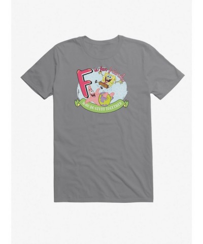 Pre-sale Discount Spongebob Squarepants F Is For Friends T-Shirt $9.18 T-Shirts