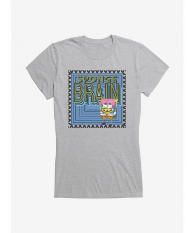 Unique SpongeBob SquarePants Sponge Brain Girls T-Shirt $9.56 T-Shirts