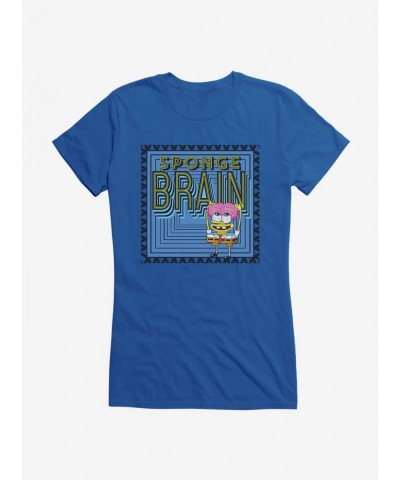 Unique SpongeBob SquarePants Sponge Brain Girls T-Shirt $9.56 T-Shirts