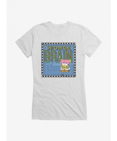 Unique SpongeBob SquarePants Sponge Brain Girls T-Shirt $9.56 T-Shirts