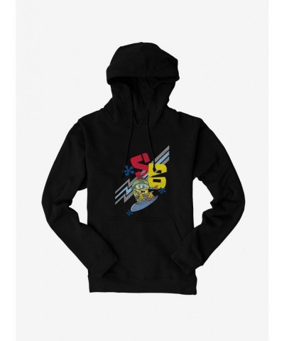 Pre-sale SpongeBob SquarePants Snowboarding Hoodie $14.37 Hoodies