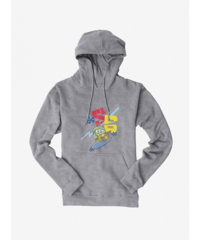 Pre-sale SpongeBob SquarePants Snowboarding Hoodie $14.37 Hoodies