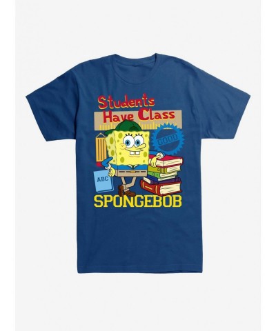 Discount SpongeBob SquarePants Students Have Class T-Shirt $6.50 T-Shirts