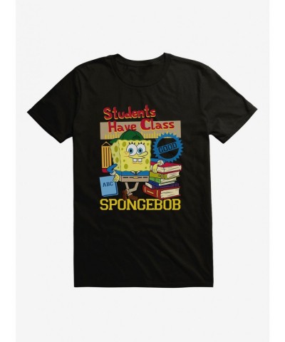 Discount SpongeBob SquarePants Students Have Class T-Shirt $6.50 T-Shirts