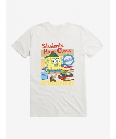 Discount SpongeBob SquarePants Students Have Class T-Shirt $6.50 T-Shirts