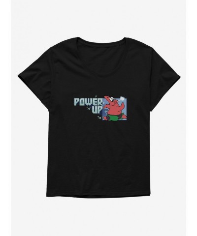 Limited-time Offer SpongeBob SquarePants Power Up Patrick Girls T-Shirt Plus Size $10.52 T-Shirts