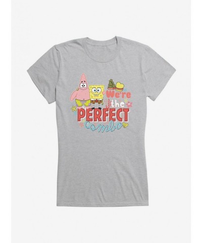 Pre-sale Discount SpongeBob SquarePants We're The Perfect Combo Girls T-Shirt $9.56 T-Shirts